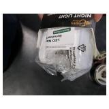 DORESshop Led Night Light, Plug into Wall, [2 Pack] with Dusk to Dawn Sensor, 1W 5000K Dimmable Night Light from 0LM to 100LM for Bathroom Hallway Bedroom Kids Room Stairway