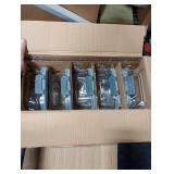 KOMUEE 30 oz 5 Pack Glass Meal Prep Containers, Glass Storage Containers with Lids - Dishwahser, Microwave, Oven and Freezer Safe