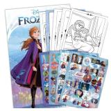 Disney Frozen 2 Elsa and Anna Giant 192-Page Coloring and Activity Book with Over 100 Stickers and a Poster 45820 Bendon