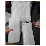 Tioncy 8 Pcs 12 oz Swing Top Glass Bottles for Vanilla Extract Homemade Flip Top Glass Bottles with Lid and Label 2 Funnels for Syrup Beer Brewing Fermentation Kombucha Vinegar Kefir