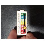 My Social Battery Pin for Shirts, Jackets, Suspenders