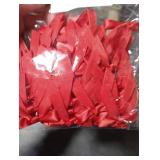 7Rainbows Boutique 1.5 Red Satin Ribbon Mini Bows for Craft Sewing Scrapbooking Wedding and Gift Wrapping