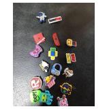 17pcs Video Game Shoe Charms for Men, Women, Boys, Girls