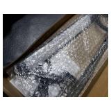 Voncerus LED Desk Lamp with Clamp, Eye-Caring Clip on Lights for Home Office, 3 Modes 10 Brightness, Long Flexible Goose-Neck, Metal, Swing Arm Architect Task Table Lamps with USB Adapter, Black