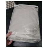 MIULEE 90 Inches Velvet Curtains Off White Elegant Grommet Curtains Thermal Insulated Soundproof Room Darkening Curtains/Drapes for Classical Living Room Bedroom Decor 52 x 90 Inch Set of 2