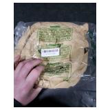 COZZIVITA Black Stove Burner Drip Pans for Electric Stove Top - 318067051 5304430150 Perfectly Fit Frigidaire Kenmore Electric Range - 10% Energy Save by Enamel Spraying -2 x 6 in, 2 x 8 in