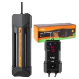 hygger 800W Aquarium Heater with Controller, Adjustable & Submersible Fish Tank Heater with Digital Display Safety Triple Protection Beeping Alarm for Saltwater and Freshwater 80-220 Gallon