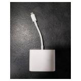 SD Card Reader, USB 3.0 Type C High Speed to SD/TF Card Adapter for iPhone 17/16/15 Pro Max Memory Card Reader with SD MicroSD USB 3 Port for Mac/iPad/MacBook Pro/Air Android Phone Tablet(White)