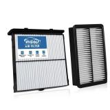 RVgolf Engine+Cabin Air Filters Fit 2019-2026 Mazda 3, 2019-2026 CX-30 CX30, 2023-2026 CX-50 CX50 (CX-50 Not For Hybrid) AC Filter for Automotive Replacement Accessories BDTS61J6X PAH9-13-3A0A
