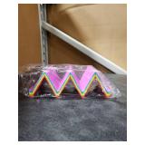 Aichoof Colorful Taco Holder Stands Set of 6 - Premium Large Tray Plates Holds Up to 3 or 2 Tacos Each, PP Health Material Very Hard and Sturdy, Dishwasher & Microwave Safe