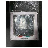 Thin Cat Door for Windows, Pet Doors and Sliding Door, Safety Pet Door with 4 Way Lock, Weatherproof Cat Flap for Thin Door and Wall(Medium, 7.7 * 7.5 * 0.78in)