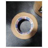 Adhes Biodegradable Brown Paper Packing Tape 3 Rolls 2 Inch x 50 Yards, Compostable & Plastic-Free Packing Tape, Heavy Duty Adhesive for Shipping and Moving Boxes