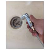 Awelife Universal Fit Sink Spray Attachment, Kitchen Side Sprayer Head, Pull Out Spray Head, Faucet Sprayer Replacement, Chrome