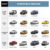 Autovir Truck Windshield Cover for Ice and Snow | SUV Snow Cover - Frost Cover Gives Protection from Snow and Ice | Car Cover for Snow | Winter Car Accessories | X-Large 72 x 43