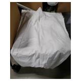 Curtains 96 Inches Long 1 Panel Set,Black Out Linen Track System Pleated Back Tab Room Darkening Blackout Insulated Thermal Curtains Drapes 96 Inch Length for Sliding Glass Door Living Room,8FT,Cream