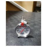 Candy Thermometer and Deep Fry Thermometer with 2 Inch Large Dial, 9 Inch Stainless Steel Probe Temperature Guide for Candy Making, Frying, Confectionery, Dessert, Chocolate, Jam, and BBQ