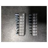 ARUCMIN 16-Piece Security Torx Bit Set T5-T50, Tamper Resistant Star Bits Set S2 Steel with a 1/4 Adaptor