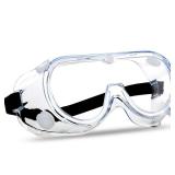 Super More Anti-Fog Protective Safety Goggles Clear Lens Wide-Vision Adjustable Chemical Splash Eye Protection Soft Lightweight Eyewear