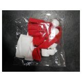 Doll Outfit Clothes Set for 17cm Dolls, Cute Dolls Accessories, Premium Fashion Hat Overalls Sweater Bag Dress Jumpsuit, Christmas Set, NO Doll.(Christmas C6)