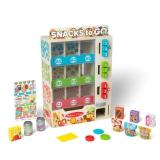 Melissa & Doug Sort-Stock-Select Wooden Vending Machine Toy with Play Food, Mini Vending Machine Toys & Play Money, Preschool Toys for Kids Ages 3+