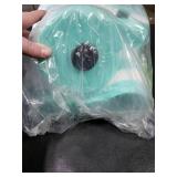 NEAGLORY 5 Pieces Water Aerobics Set Aquatic Exercise Set Pool Fitness Equipment with Foam Dumbbell, Swim Kickboard, Pull Buoy, Aquatic Swim Belt for Water Workout, Green