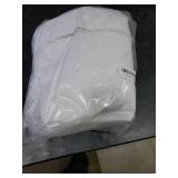 Fixwal 6 Pack White Table Cloth for Rectangle Table, 70 x 120 Inch Polyester Fabric Tablecloths Rectangular, Table Covers 6-8ft for Party, Banquet, Dining, Wedding, Graduation