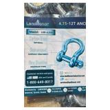 LHR-G209 - LandHonor - 4.75-12T Industrial Anchor Shackles Set - Unused