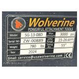 (SG-13-08D) Wolverine - Skid Steer Stump Grinder - Unused