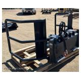 (BSH-12-75D) Wolverine - Bale Squeeze Hydraulic Adjustable - Unused