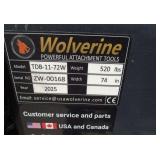 (TDB-11-72W) Wolverine - 72in Track Duty Bucket - Unused
