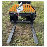 (PFA-11-3300G) Wolverine - Skid Steer Hydraulic Pallet Fork -Unused