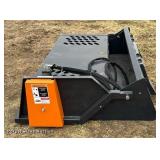 (RCR-12-84W) Wolverine - Skid Steer Rock Rake - Unused