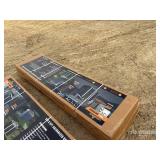 [W] (LDH-MS0808) LandHero - 8ft x 8ft Galvanized Apex Roof Metal Shed - Unused