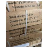 [W] (LDH-MS1010) LandHero - 10ft x 10ft Galvanized Apex Roof Metal Shed - Unused