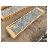 [W](LHR-MS0806) LandHonor - 8ft x 6ft Galvanized Apex Roof Metal Shed