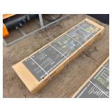 [W](LHR-MS0806) LandHonor - 8ft x 6ft Galvanized Apex Roof Metal Shed