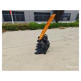 (SS-15000G) Arteer - 15000lbs Skid Steer Hydraulic logging Winch