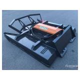 (HDBC-72W) Arteer - 72in Skid Steer 4-Blade Brush Cutter - Unused