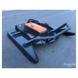 (HDBC-72W) Arteer - 72in Skid Steer 4-Blade Brush Cutter - Unused