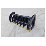 (RR-78W) Arteer - 78in Skid Steer Root Rake - Unused
