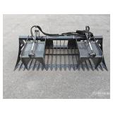 (RGB-84W) Arteer - 84in Rock Skid Steer Grapple Bucket