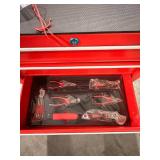 [W] - Tool Trolley Drawers, 188-piece tool set - Unused