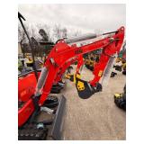 (ZJZ-12) ZJZ - Orange, Mini Excavator - Unused