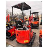 (ZJZ-12) ZJZ - Orange, Mini Excavator - Unused