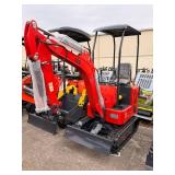 (ZJZ-12) ZJZ - Orange, Mini Excavator - Unused