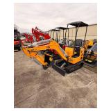 (ZJZ-12) ZJZ - Yellow, Mini Excavator - Unused