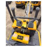 (ZJZ-12) ZJZ - Yellow, Mini Excavator - Unused