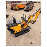 (ZJZ-08) ZJZ - Yellow, Mini Excavator - Unused