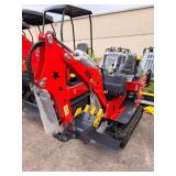 (ZJZ-08) ZJZ - Orange, Mini Excavator - Unused