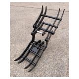 (ZJZ12) ZJZ - Mini Wood Grabber Excavator Attachment - Unused